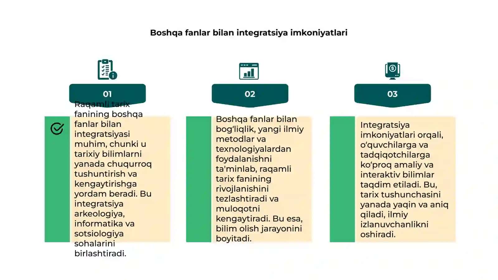 Raqamli tarix fanining boshqa fanlar bilan bog‘liqligi 4