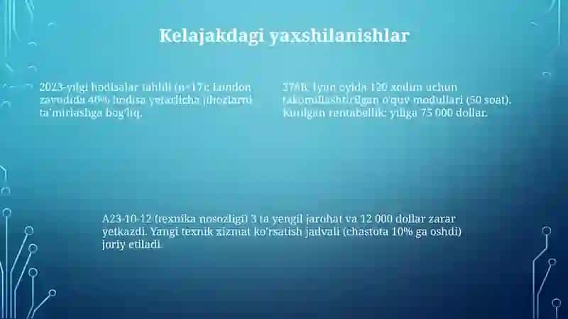 Baxtsiz hodisalarni tarifi 4