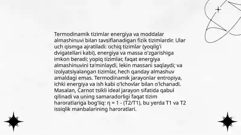 Kimyoviy termodinamika 4