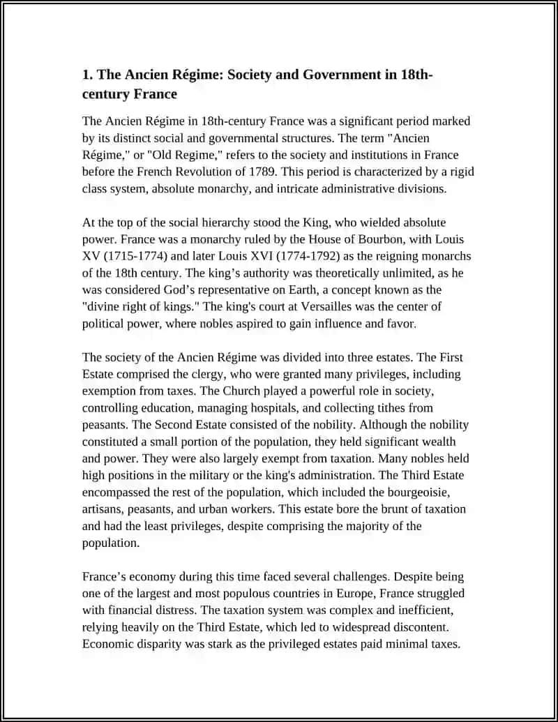 FRANCE IN THE XVIII-XIX CENTURIES 4