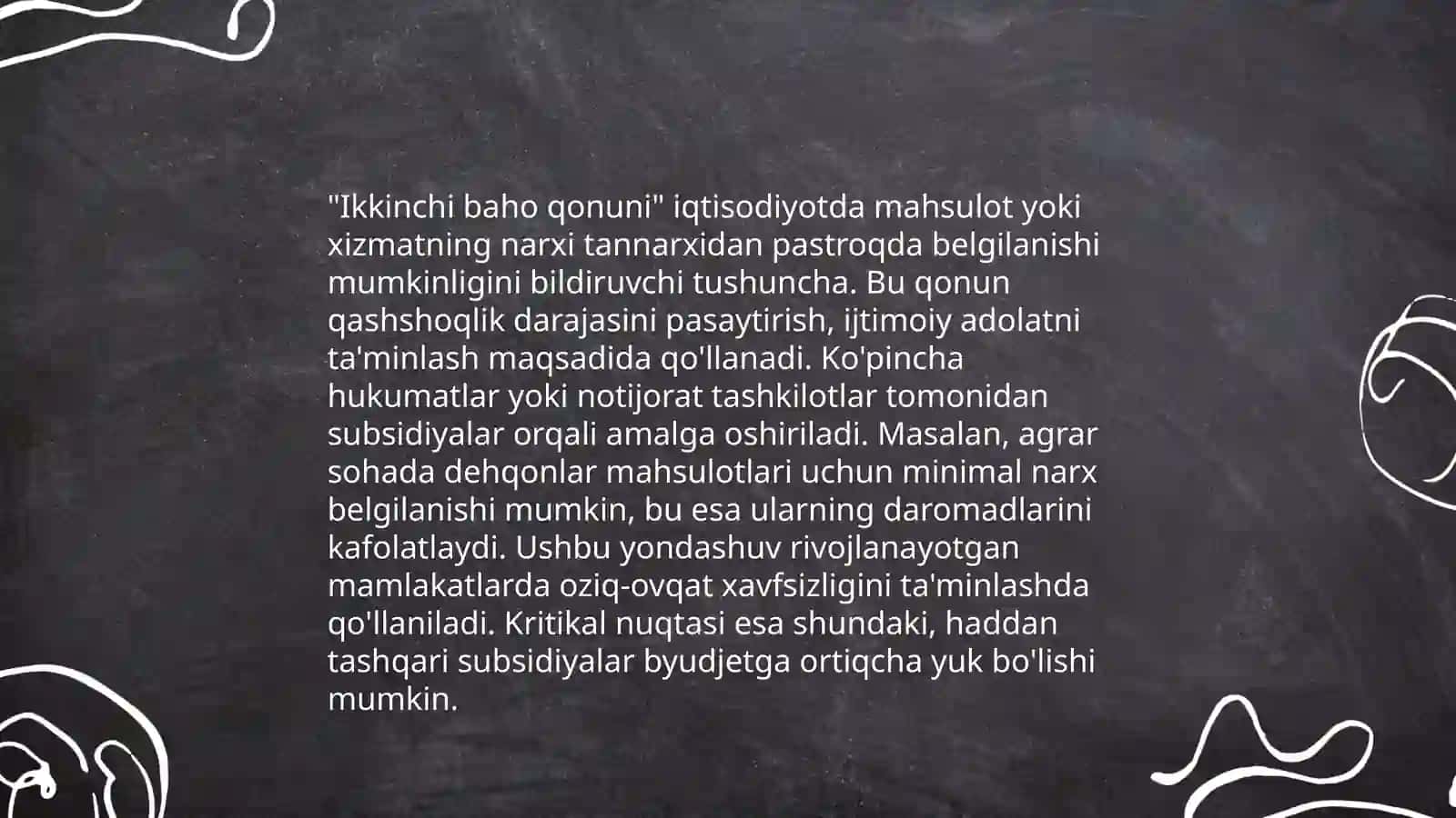 Xarid qilish qobilyati pariteti nazariyasi va bir baho qonuni 4