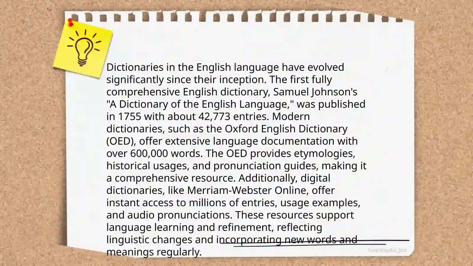 Sources of synonyms 4