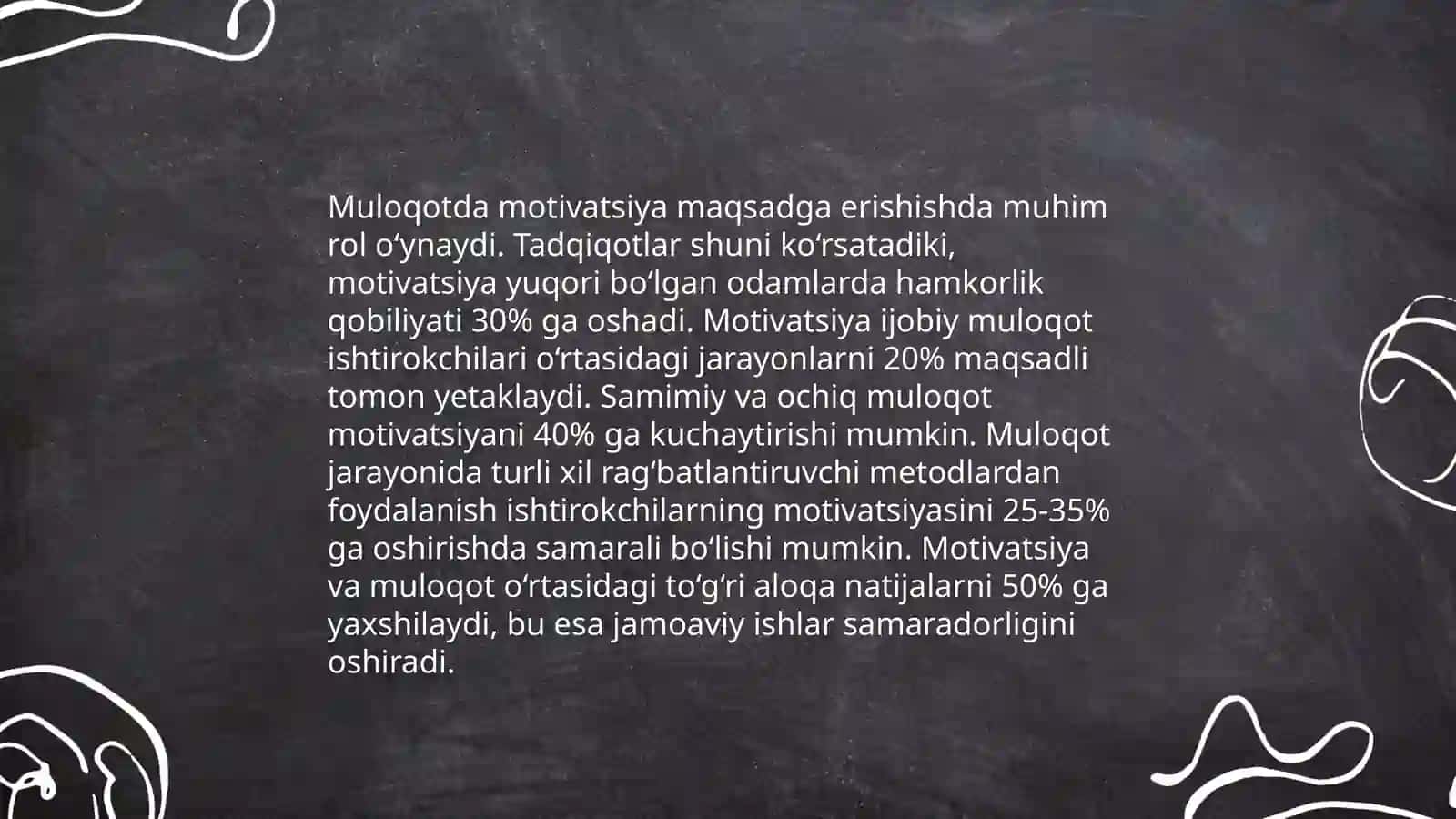Faoliyat Muloqot va Motivatsiya 4