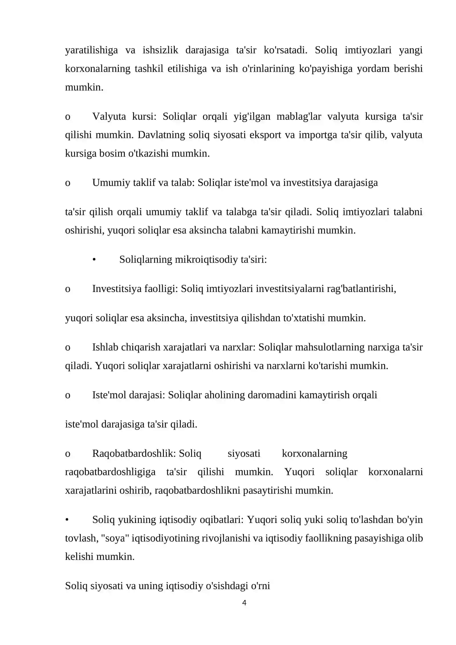 Soliq funksiyalari va tasnifi va Soliq tо‘lovchining shaxsiy kabineti 4