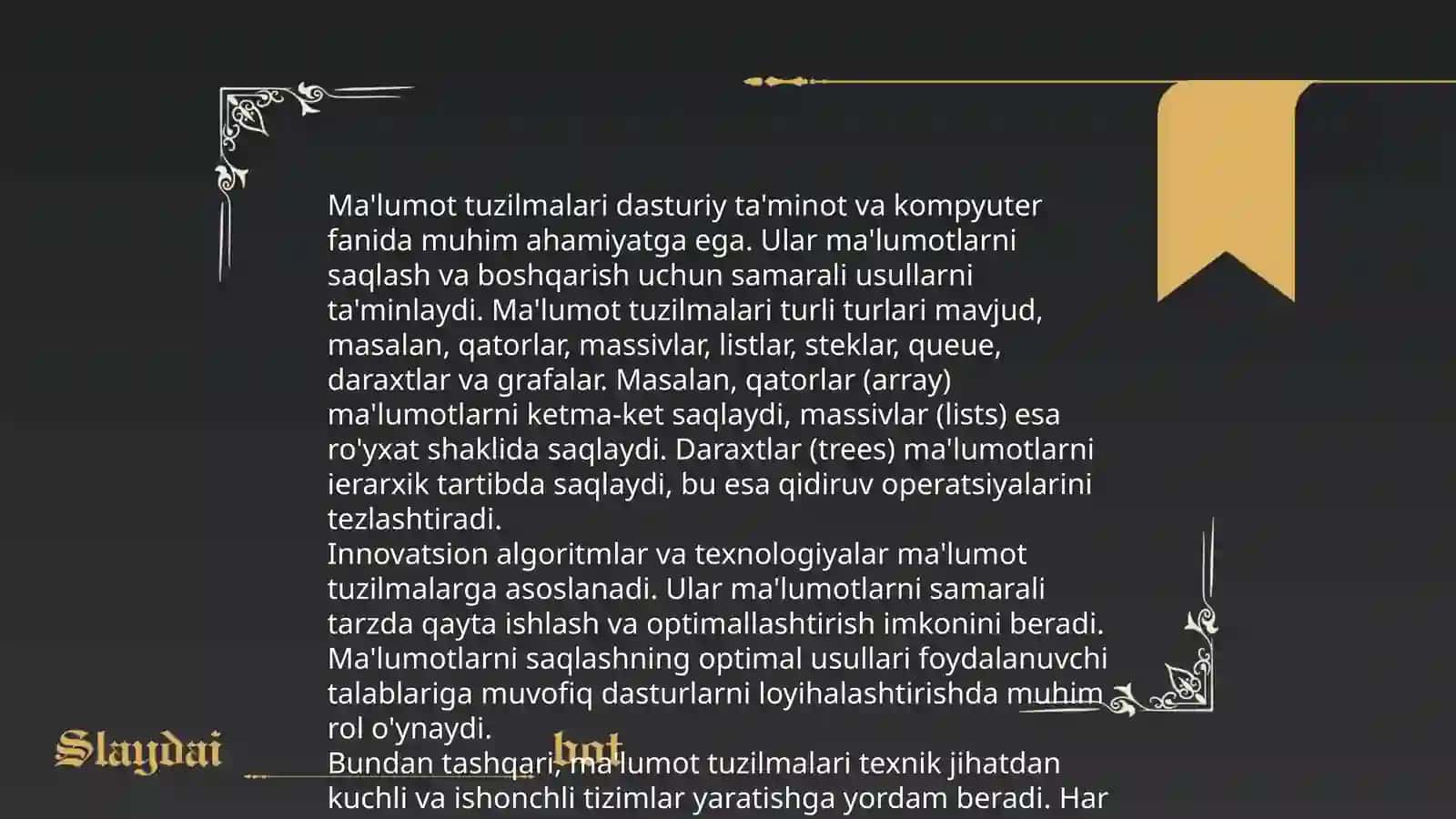 Dasturiy ta’minotni modellashtirish 4