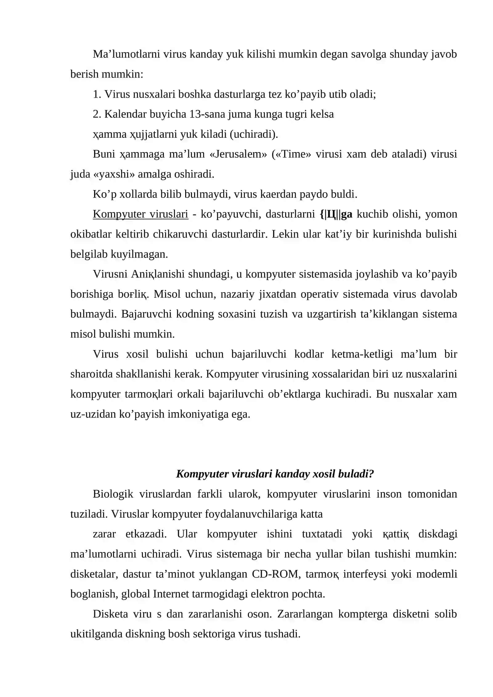 Kompyuter viruslari 4