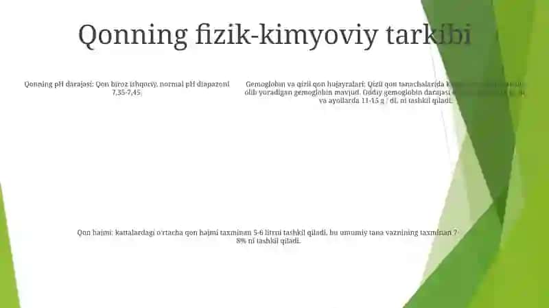 Organizmning Biologik Suyuqliklari 4