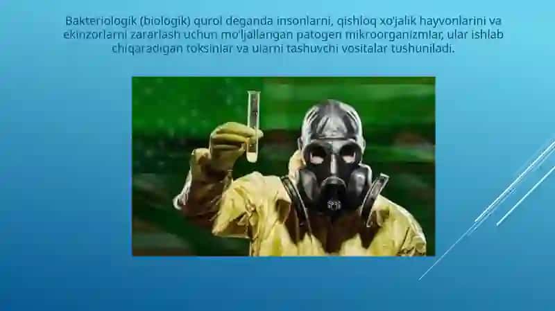 BАKTERIОLОGIK (BIОLОGIK) VOSITALAR BILAN ZАRАRLАNGAN О’CHОQDА EPIDЕMIYAGА QАRSHI CHORA TАDBIRLАR 4