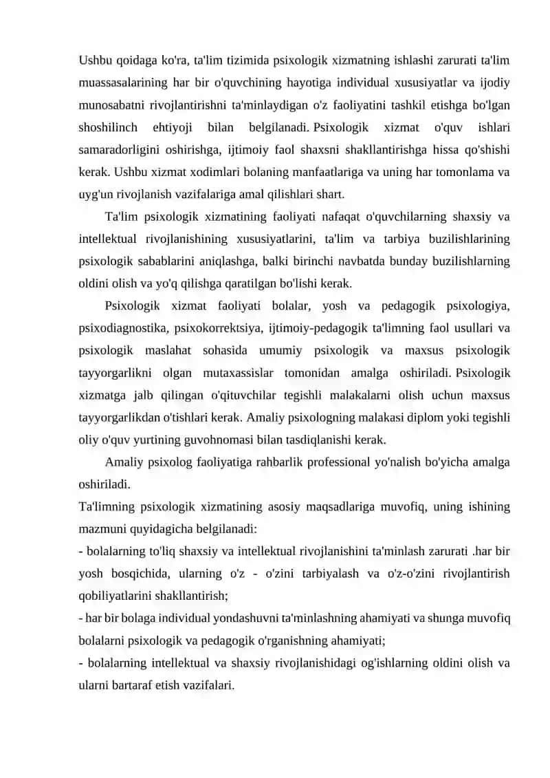 PSIXOLOGIK XIZMATNING TURLARI VA ULARNING AHAMIYATI 4