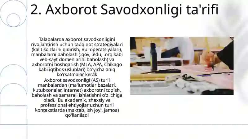 Axborot savodxonligi 4