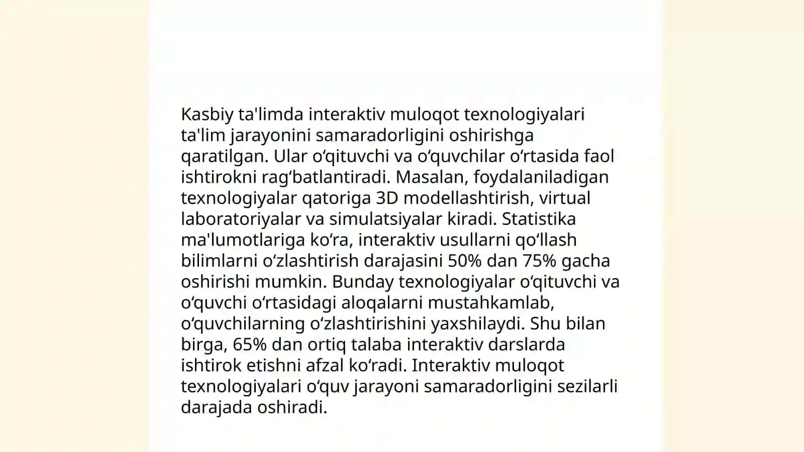 Kasbiy ta'lim muloqotining psixologik asoslari 4