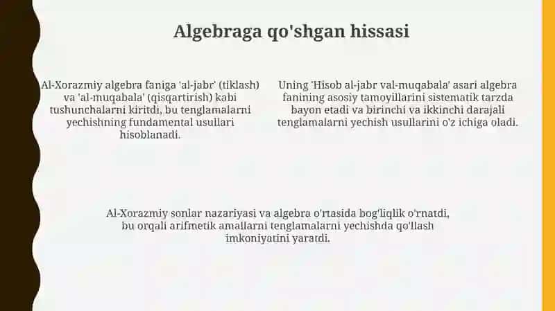 Qomusiy olim Al-Xorazmiy 4