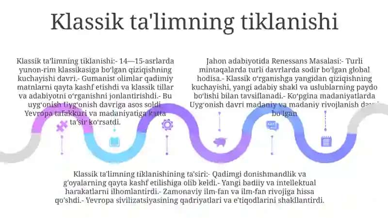 Jahon Adabiyotida Renessans Masalasi 4