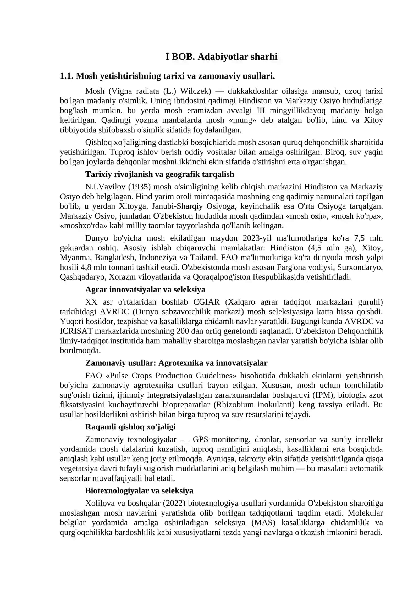 Mosh yetishtirishning tarixi va zamonaviy usullari 4