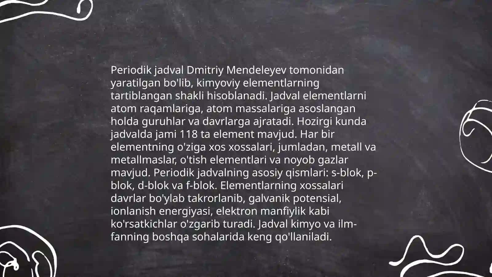 Óz b4 Dáslepki ximiyalıq túsinikler hám nızamlar teması boyınsha tájriybeler ótkiziw metodikası 4