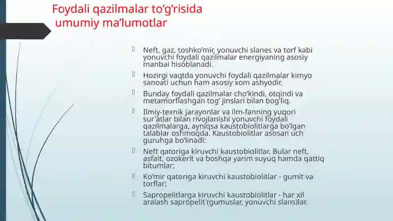 Foydali qazilma konlarini ochiq usulda qazib olishda olib boriladigan marksheydirlik ishlari 4