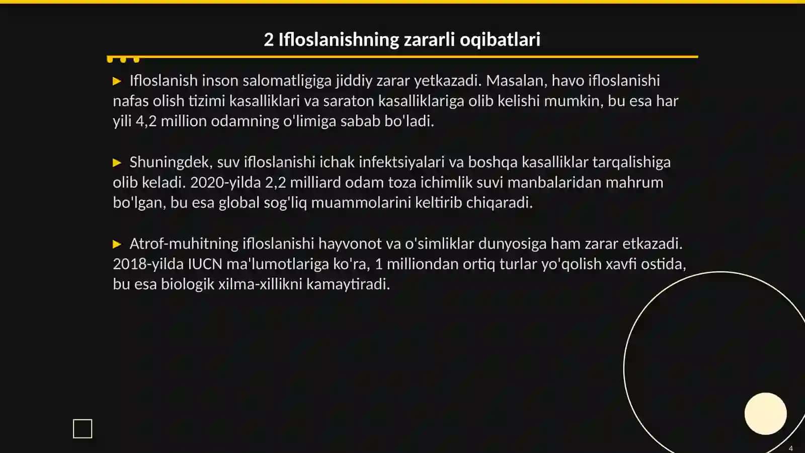 Atrof-muhitning ifloslanishi 4
