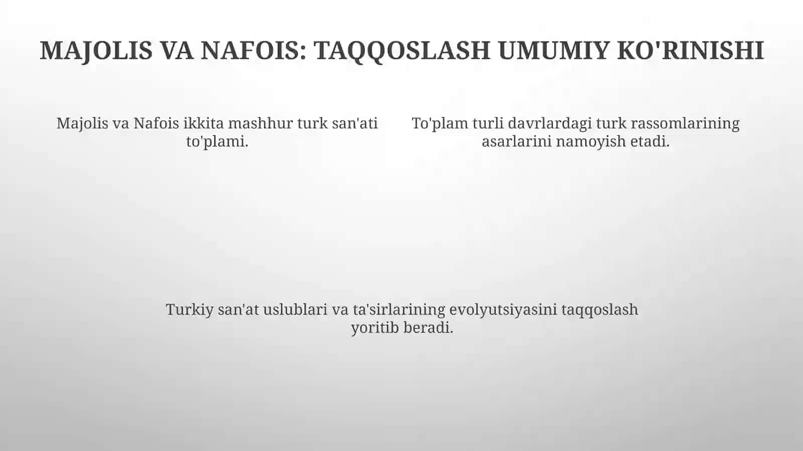 Majolis un nafois asaridagi turkiy ijodkorlar haqida 4