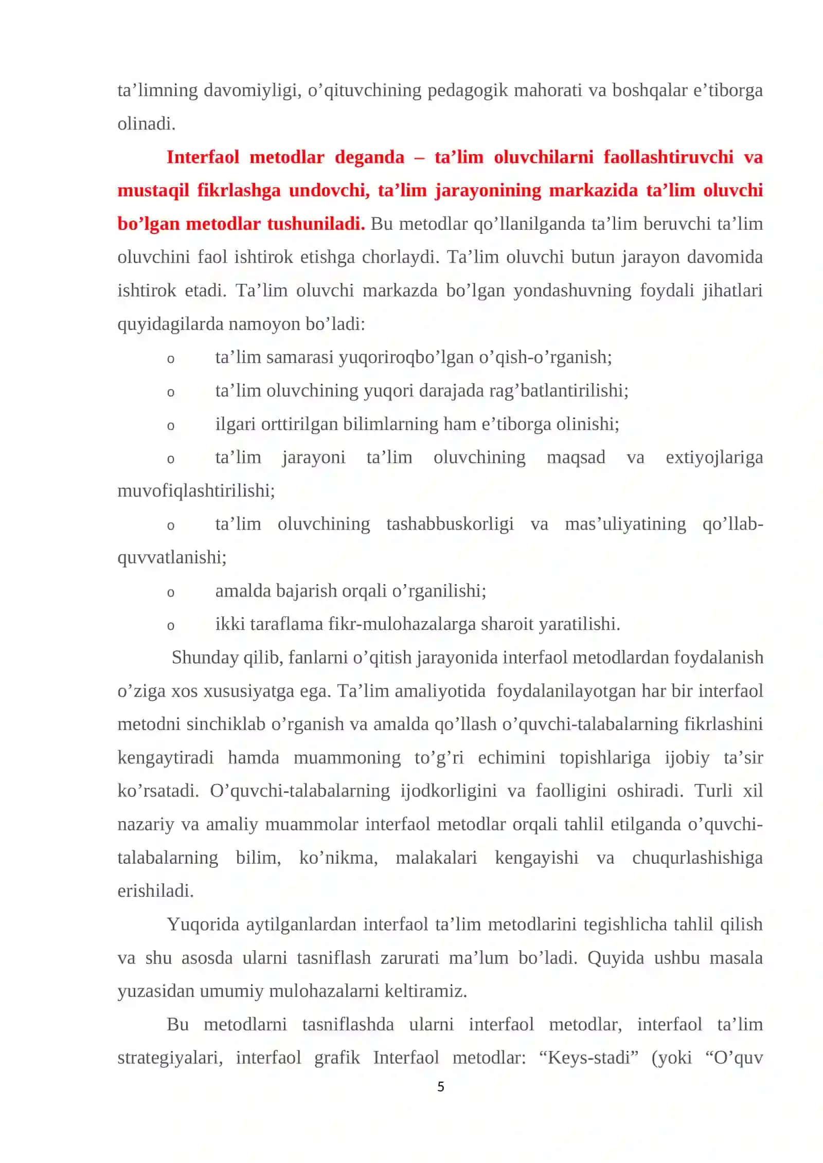 Nima uchun sxemasi va uni biologik ta’limda qo’llanilishi 4