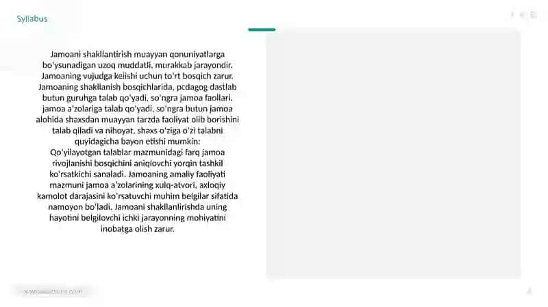 O‘quvchilar jamoasi nitashkiletishning o‘ziga xos xususiyatlari 4