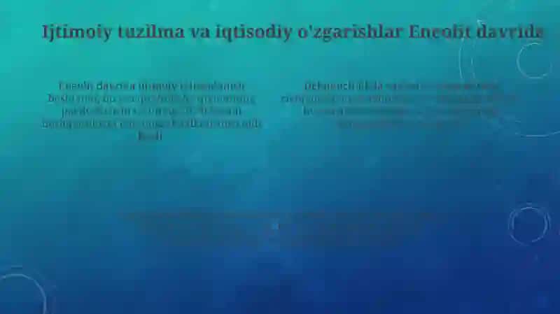 Eneolit davri tarixiy-madaniy jarayonlari 4