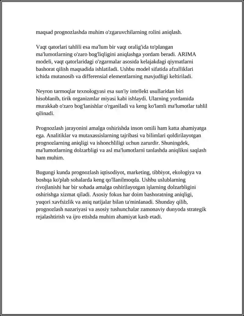 PROGNOZLASH 4