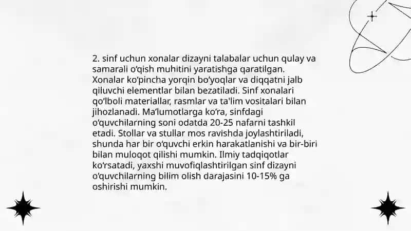 Maktabgacha ta’lim muassasasi haqida arxitekturaviy ma’lumotlar 4
