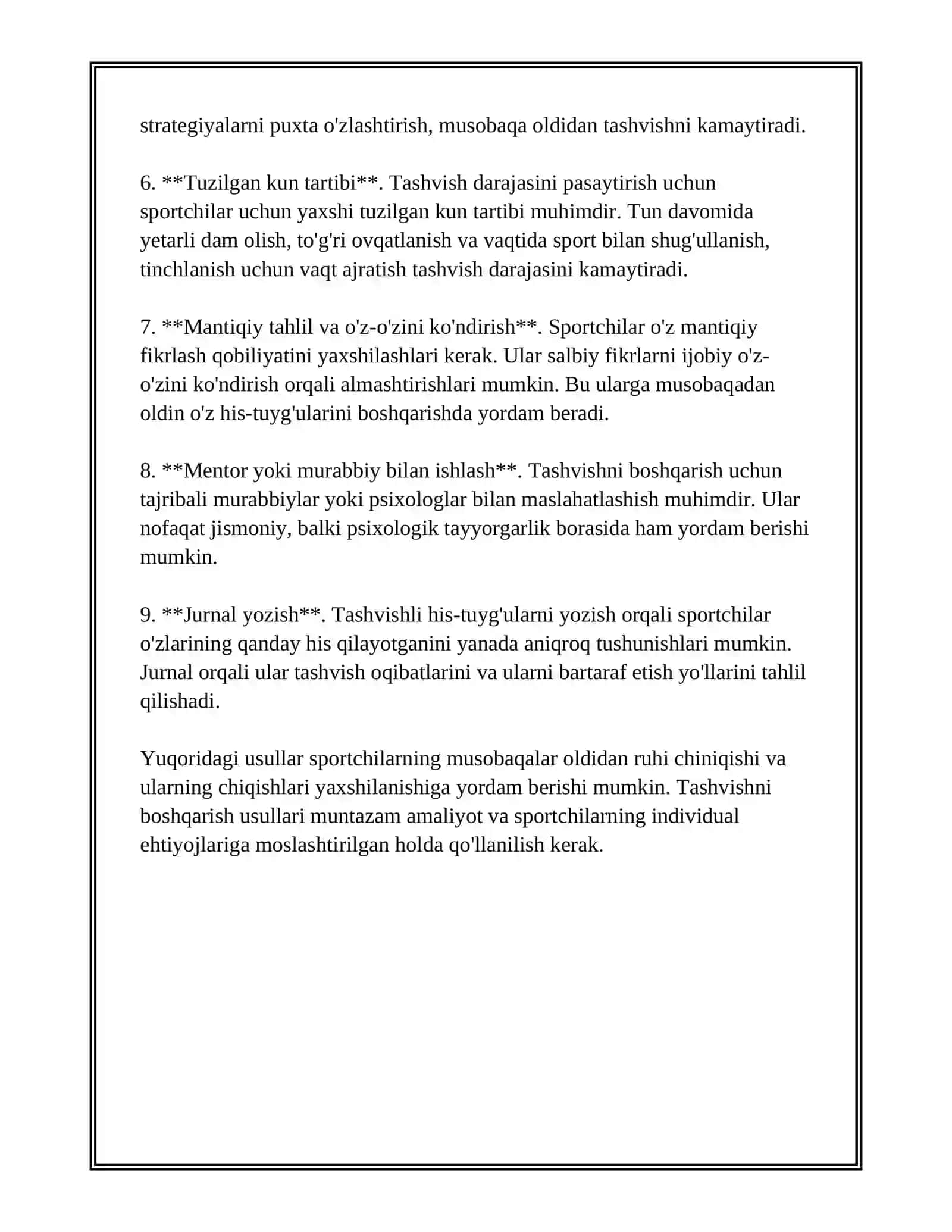 SPORTCHILARNI MUAYYAN MUSOBAQALARI PSIXOLOGIK TAYORLASH 4