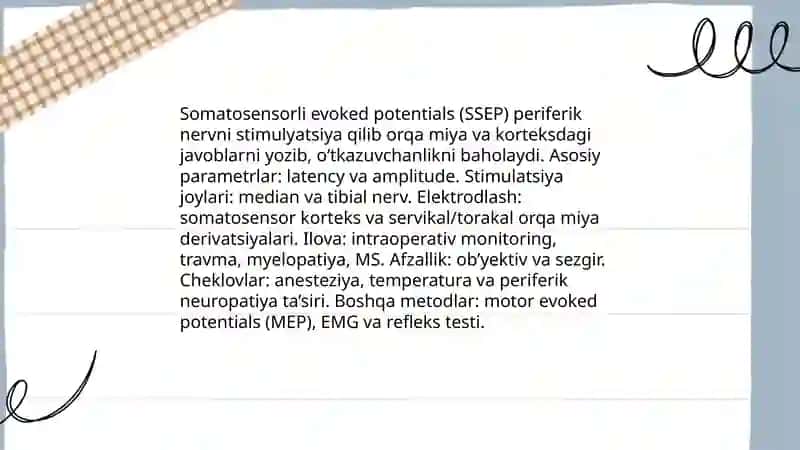 Orqa miya faoliyatini o’rganish usullari 4