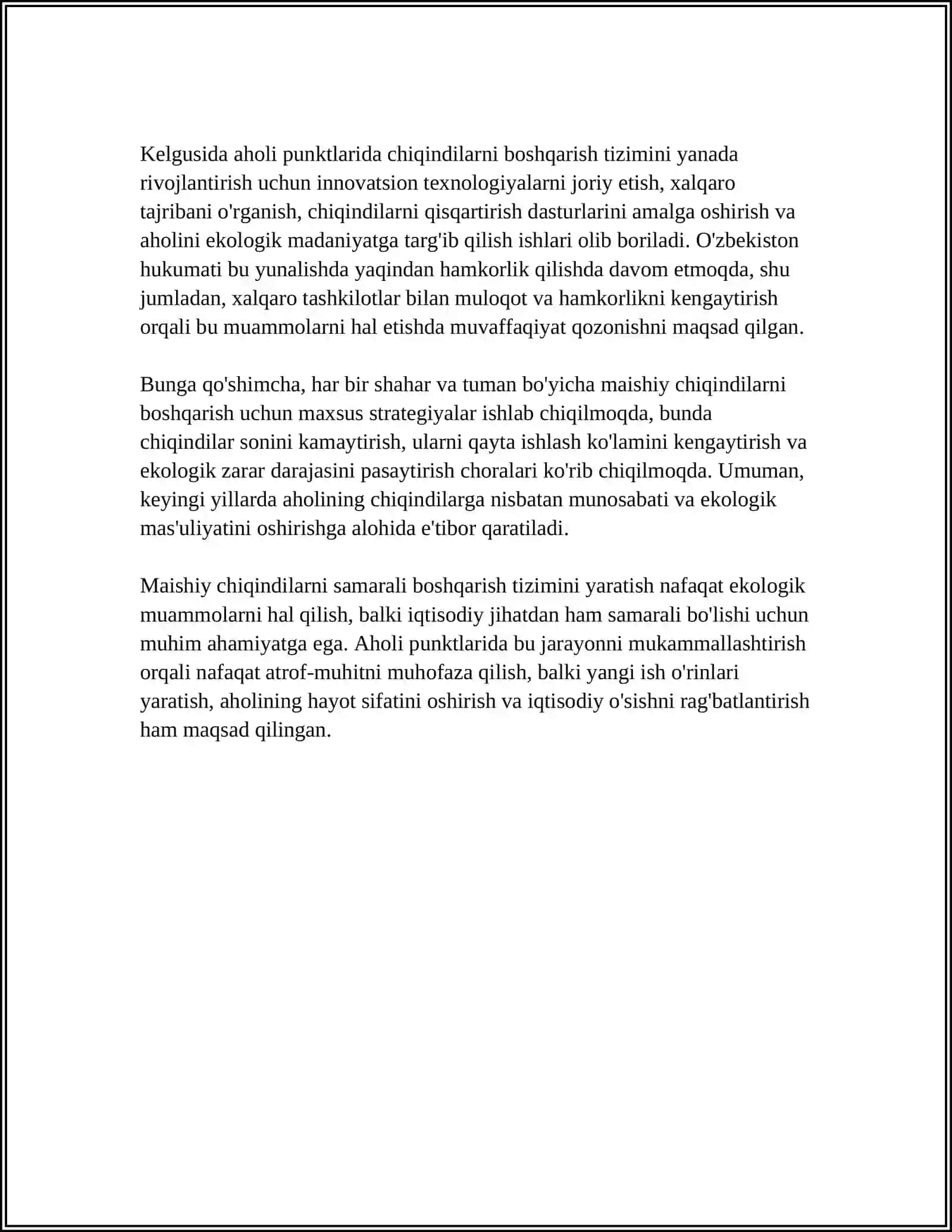 KICHIK SHAHARLARDA AXLAT YIG‘ISHNI OPTIMALLASHTIRISH UCHUN LOGISTIKA ILOVASI 4