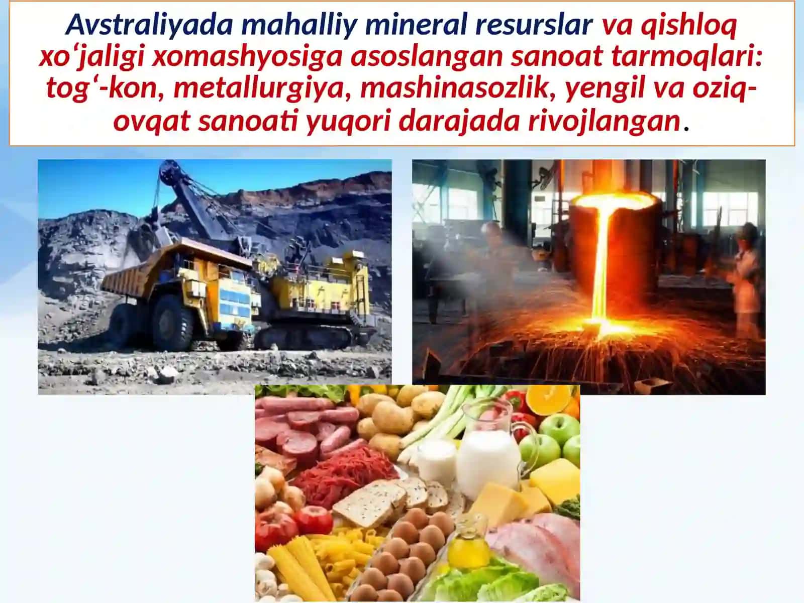 Avstraliya va Okeaniya xo‘jaligi 4