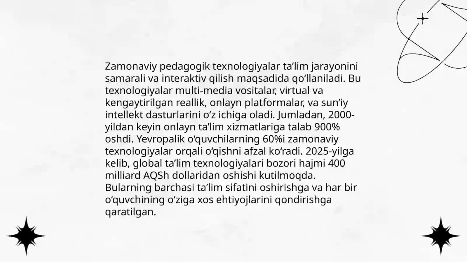 Pedagogik tehnologiyaning mustaqil fan sifatida shakllanishi 4