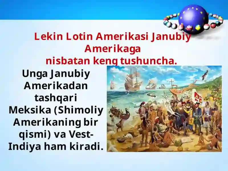 XIX asr oxiri va XX asr boshlaridaLotin Amerikasi davlatlari 4