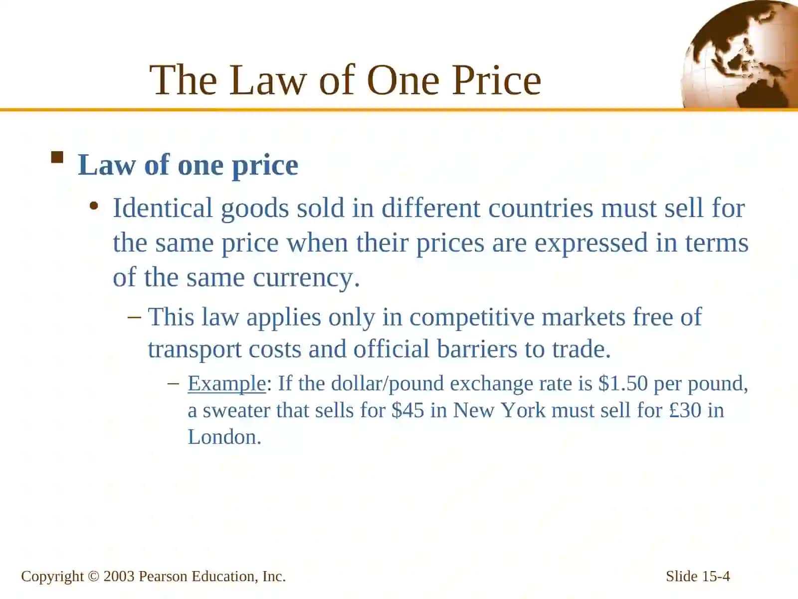 Price Levels and the Exchange Rate in the Long Run 4