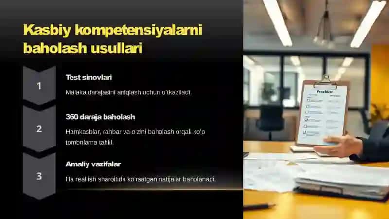 Kasbiy kompetensiya va uni rivojlantirish yoʻllari 4