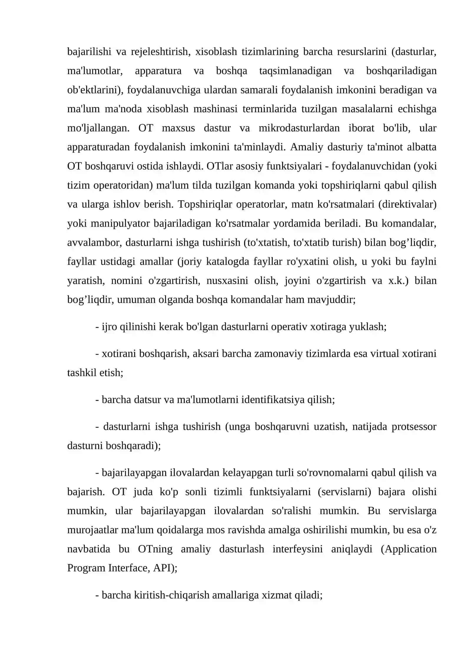 Statsionar va mobil operatsion tizimlar 4