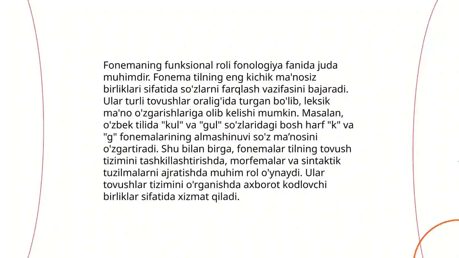 Fonemalar haqida turli fonologik maktab vakillarining fikrlarini òrganish 4
