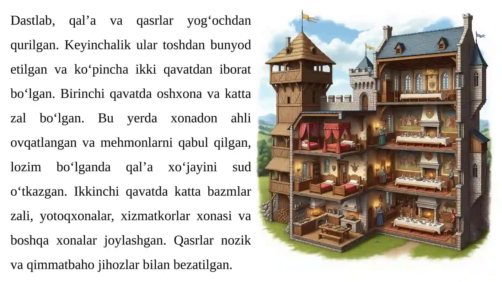 O‘rta asrlarYevropa aholisiningkundalik hayoti 4