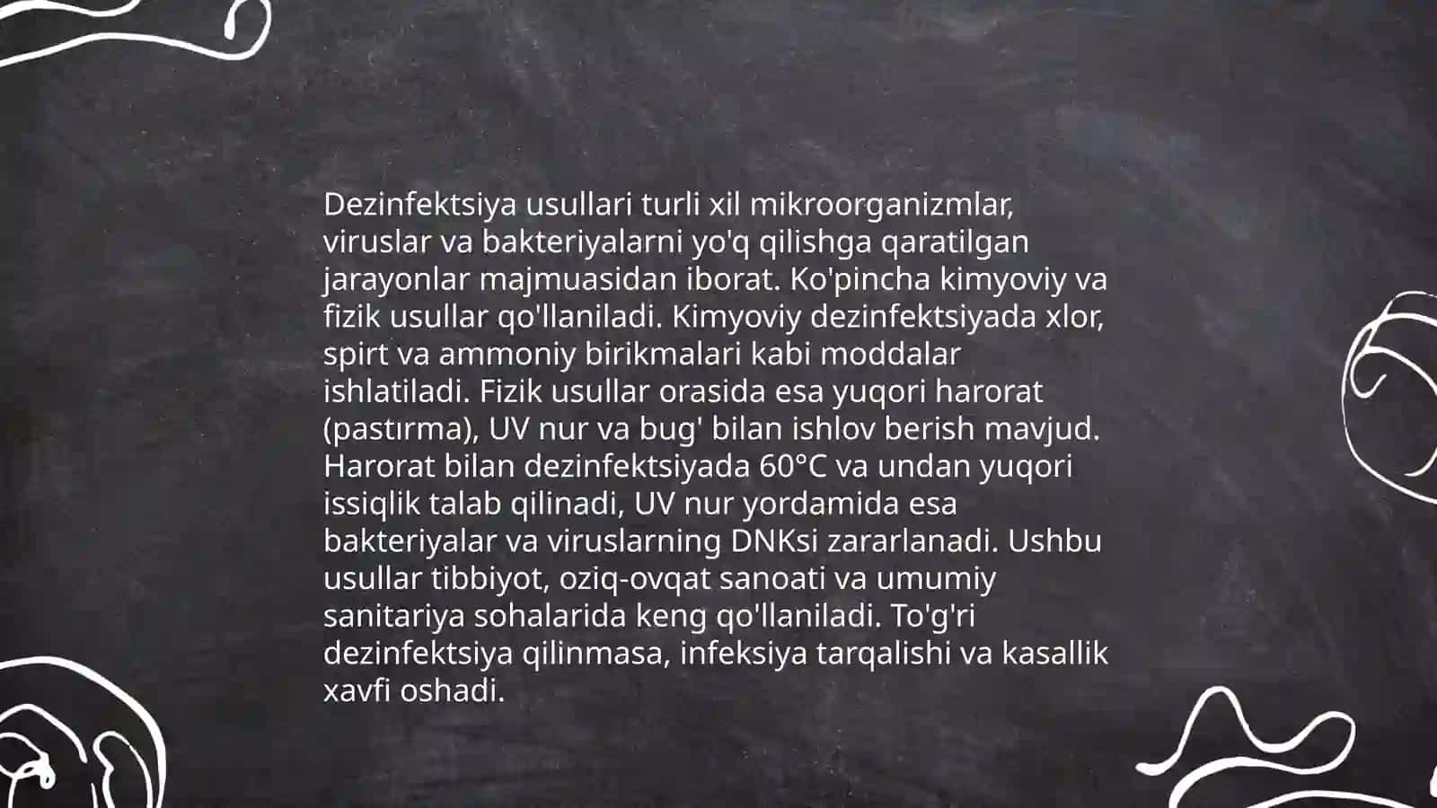 Dezinfeksiya obektlari va turlari 4