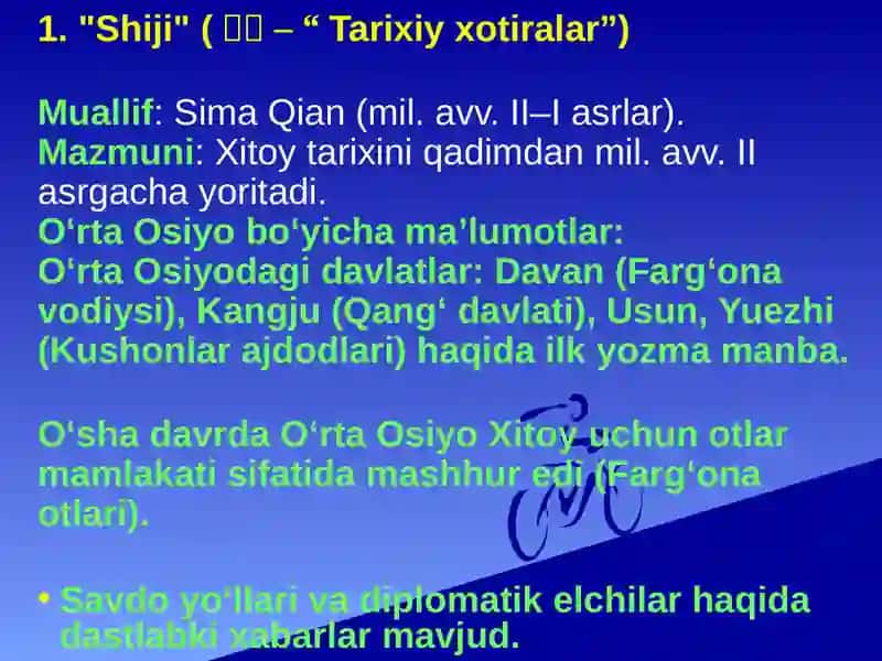 Oʻrta osiyo tarixi boʻyicha xitoy manabalari 4