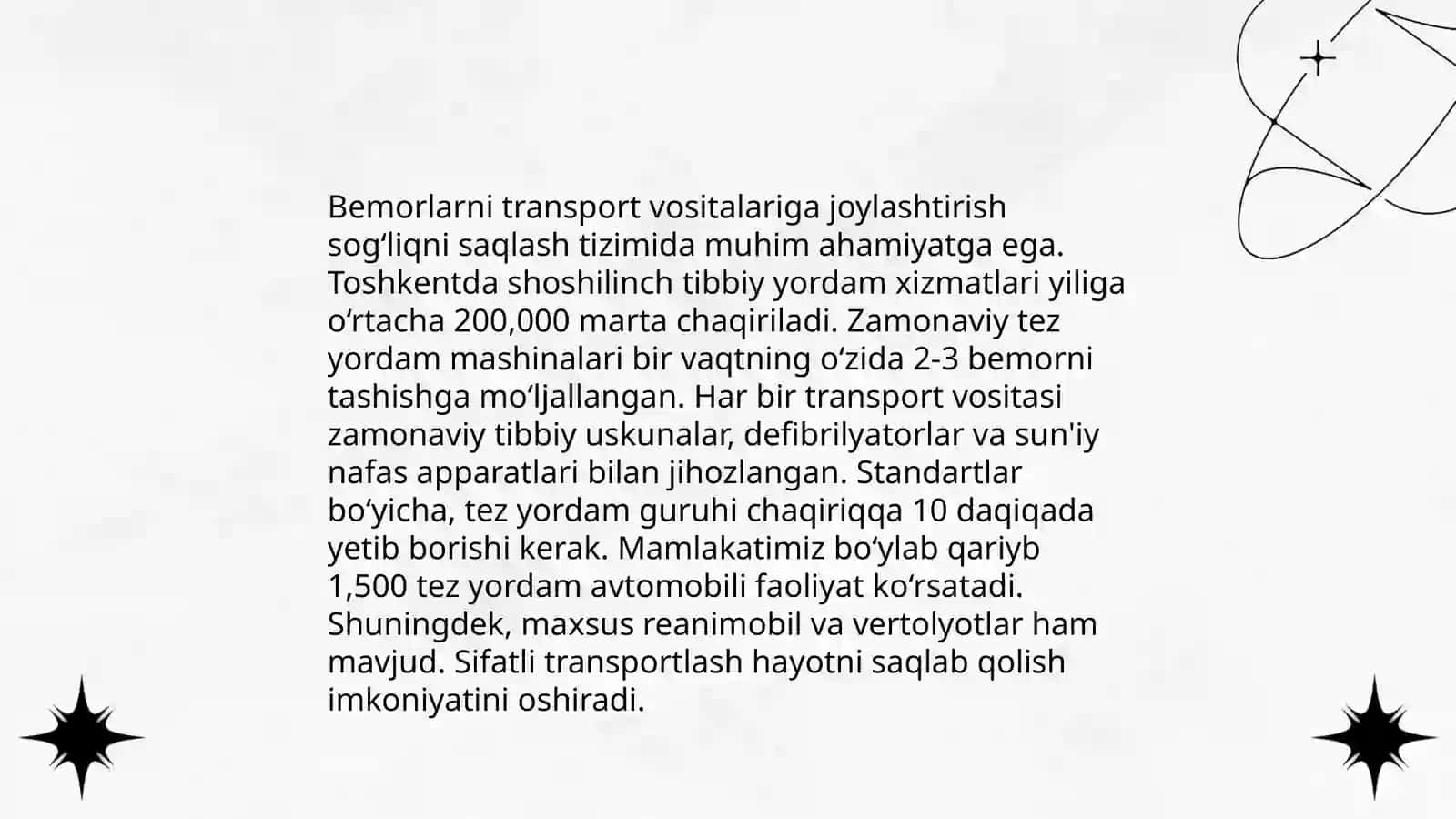 Bemorlarni transportirovka qilish 4