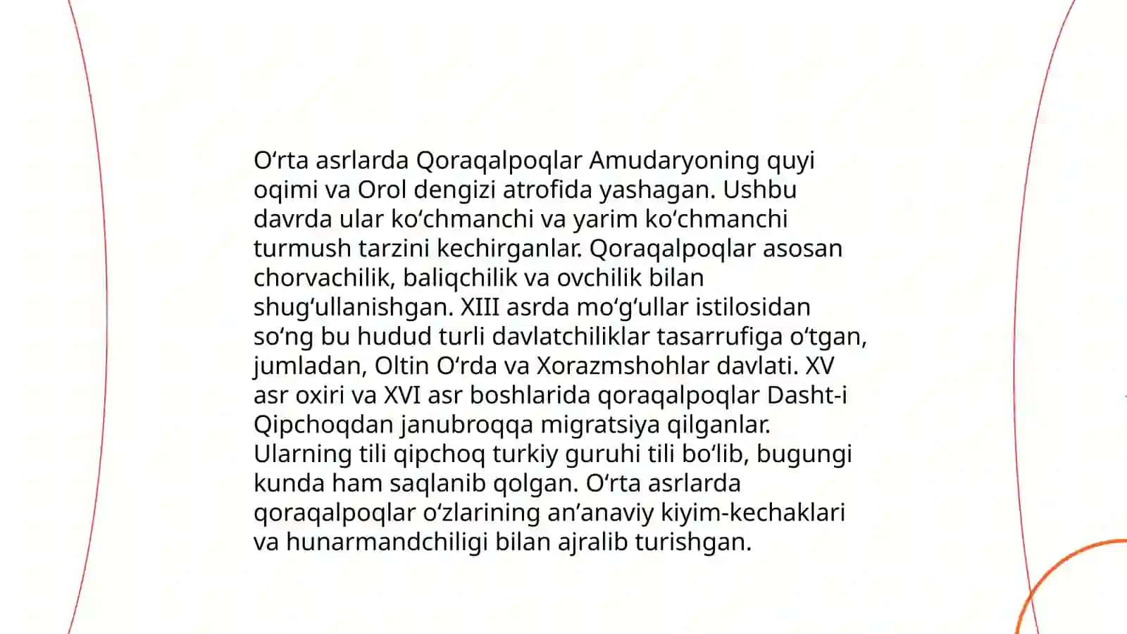 Qoraqalpoqlar tarixi 4