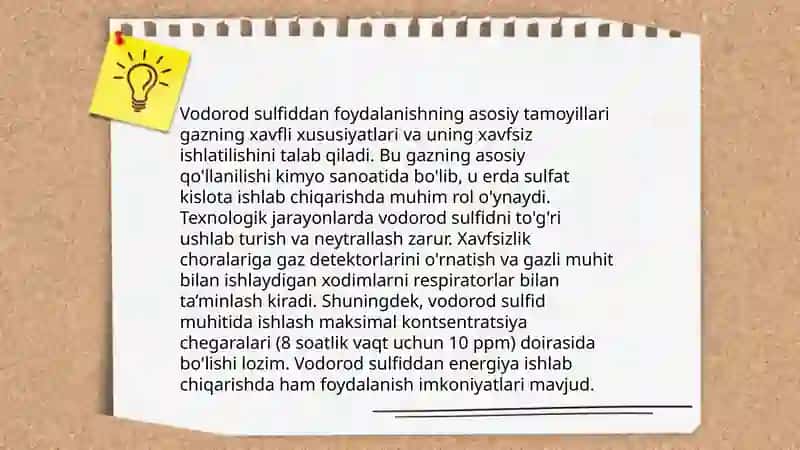 Kationlar aralashmasini vodorod sulfidli klassifikaciya boʻyicha analez qilish tartibi 4