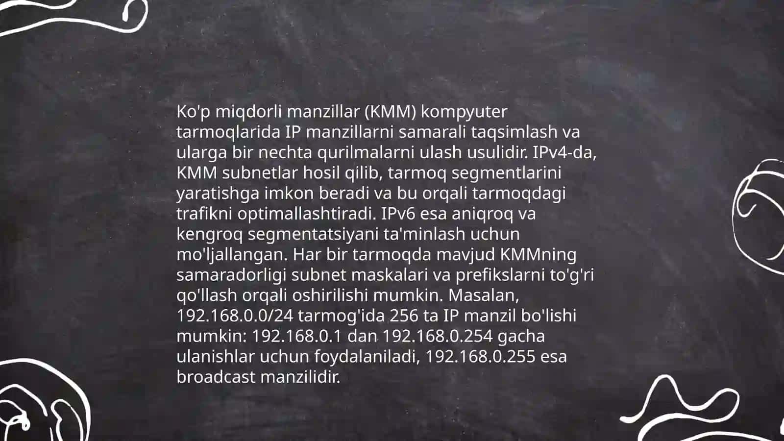 Ko'p sonli narsalar 4