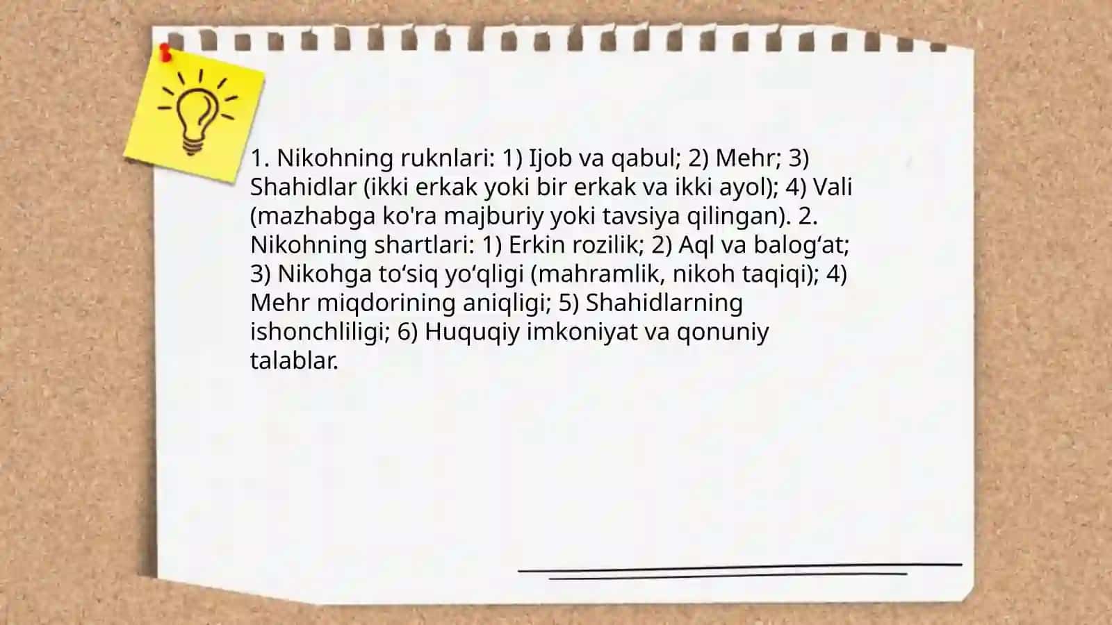 Islomda oila huquqi va nikoh tushunchasi 4