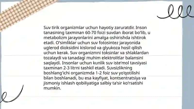 Hayotning molekulyar asoslari 4