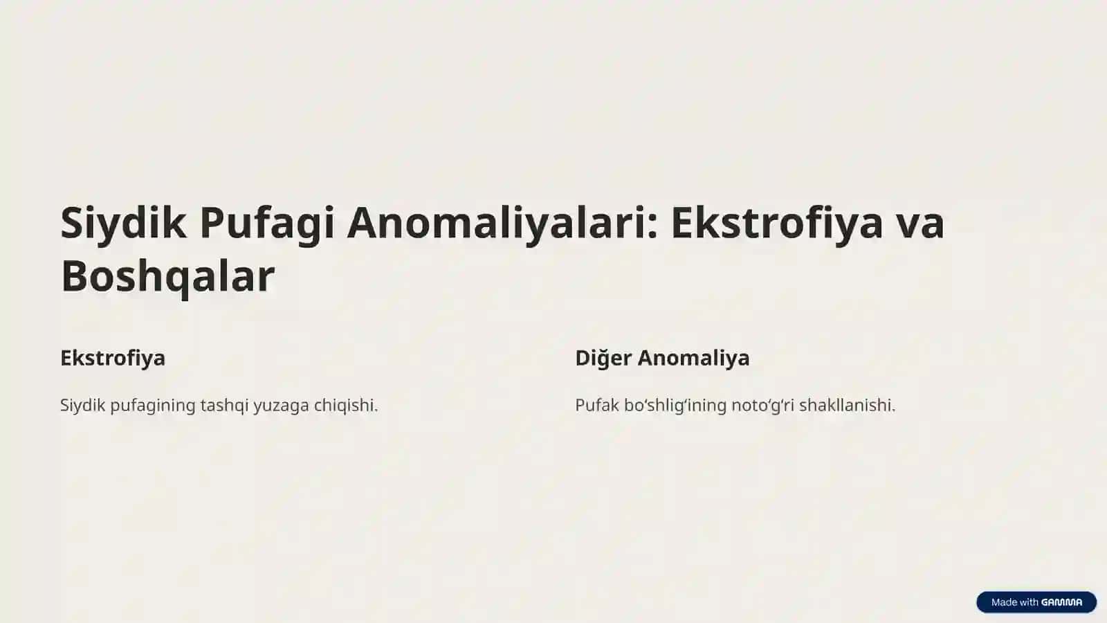 Ajratish Sestemasini Anomaliyalari 4