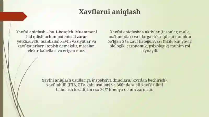 Mening xavfsizligim 4
