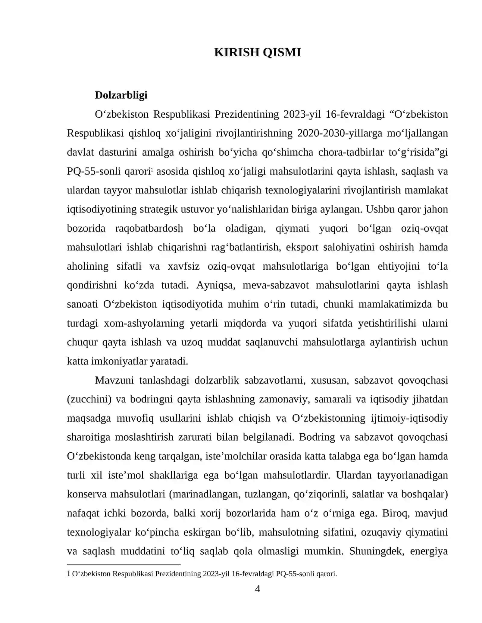 Sabzavot qovoqchasi va bodringdan turli xil usulda konserva tayyorlash texnalogiyasi 4