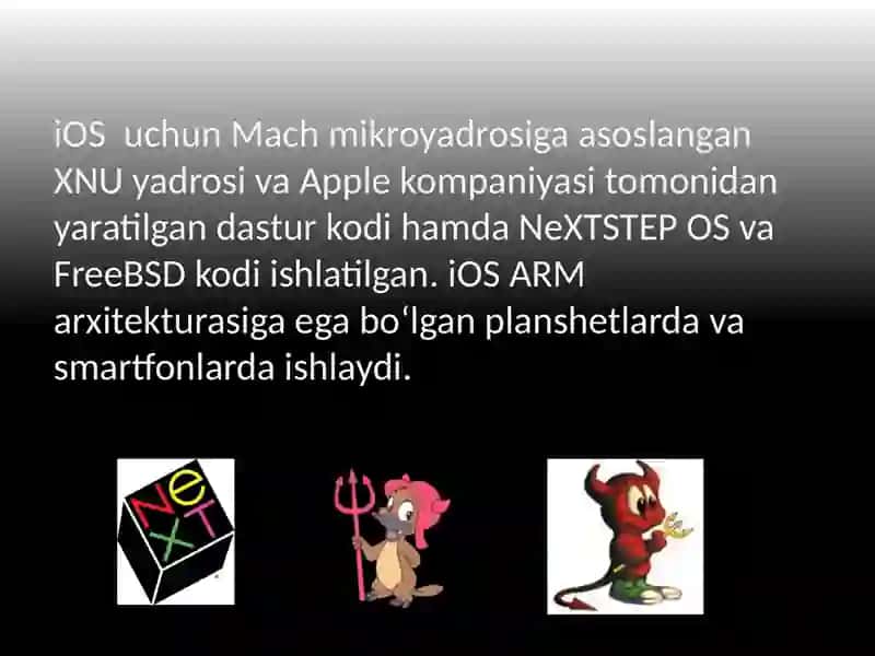 iOSmobil operatsion tizimi 4